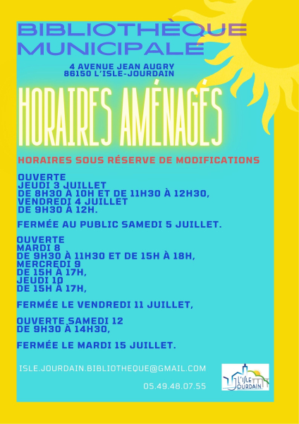 2025-07 Horaires bib