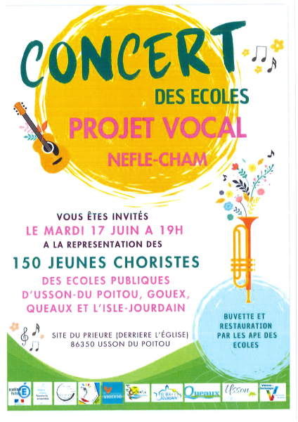 AFFICHE CONCERT ECOLE